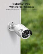 Hiseeu Wireless Pro WiFi Security Camera System, 16CH 4K NVR Kit, Plug-in Powere... - Image 7