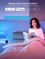 Govee LED Smart Light Bulbs, 1000LM Color Changing Light Bulb, Work with Matter ... - Image 7