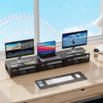 gianotter Computer Monitor Stand Riser, Desk Organizers and Accessories with Dra... - Image 7