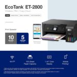 Epson EcoTank ET-2800 Wireless Color All-in-One Cartridge-Free Ink Supertank Pri... - Image 6