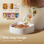 IMIPAW Automatic Cat Feeders, Timed Cat Dry Food Dispenser with Desiccant Bag, D... - Image 6