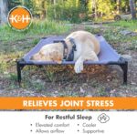 K&H Pet Products Outdoor Elevated Dog Cot, Breathable Cooling Elevated Cot Hammo... - Image 6