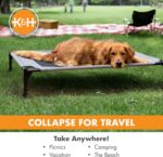 K&H Pet Products Outdoor Elevated Dog Cot, Breathable Cooling Elevated Cot Hammo... - Image 8