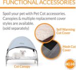 K&H Pet Products Outdoor Elevated Dog Cot, Breathable Cooling Elevated Cot Hammo... - Image 11