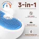 Pet Steam Brush for Dog & Cat - 3-in-1 Steam Grooming Brush for Shedding & Hair ... - Image 3