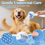 Pet Steam Brush for Dog & Cat - 3-in-1 Steam Grooming Brush for Shedding & Hair ... - Image 6