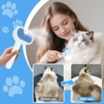 Pet Steam Brush for Dog & Cat - 3-in-1 Steam Grooming Brush for Shedding & Hair ... - Image 9