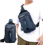 Sling Bag for Men and Women, Shoulder Backpack Chest Bag for Hiking and Day Trip... - Image 3
