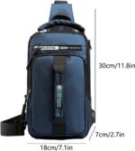 Sling Bag for Men and Women, Shoulder Backpack Chest Bag for Hiking and Day Trip... - Image 5