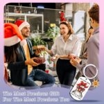 Klpoyu Funny Chicken Keychain Gifts for Women Men Funny White Elephant Gifts for... - Image 8