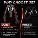 Twister Arm Trainer, 3 in 1 Hydraulic Power Chest Workout Equipment with Ab Roll... - Image 7