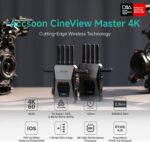 Accsoon CineView Master 4K Wireless Video Transmitter&Receiver with SDI HDMI, Tr... - Image 4