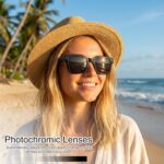 AI Smart Glasses with Color-Change Lenses Bluetooth Glasses for Men Women with T... - Image 7