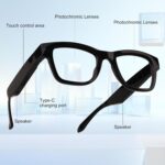 AI Smart Glasses with Color-Change Lenses Bluetooth Glasses for Men Women with T... - Image 10