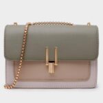 Color-Block Crossbody Bags for Women Leather Cross Body Purses Cute Designer Han... - Image 3