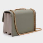 Color-Block Crossbody Bags for Women Leather Cross Body Purses Cute Designer Han... - Image 4