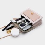 Color-Block Crossbody Bags for Women Leather Cross Body Purses Cute Designer Han... - Image 7