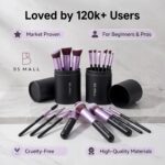 BS-MALL Makeup Brushes Premium Synthetic Foundation Powder Concealers Eye Shadow... - Image 4