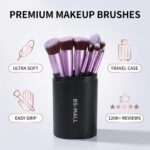 BS-MALL Makeup Brushes Premium Synthetic Foundation Powder Concealers Eye Shadow... - Image 9