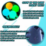 Glow in The Dark Sticky Balls that Stick to The Ceiling,Stress Balls for Kids an... - Image 3