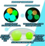 Glow in The Dark Sticky Balls that Stick to The Ceiling,Stress Balls for Kids an... - Image 5