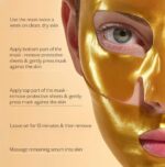 MZ Skin Hydra-Lift Gold Facial Treatment Mask I Gold-Infused Hydrogel Treatment ... - Image 6