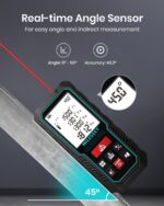 Laser Measure Device, MiLESEEY 229ft Digital Laser Tape Measure with Upgrade Ele... - Image 5