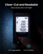 Laser Measure Device, MiLESEEY 229ft Digital Laser Tape Measure with Upgrade Ele... - Image 7