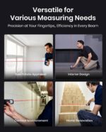 Laser Measure Device, MiLESEEY 229ft Digital Laser Tape Measure with Upgrade Ele... - Image 9