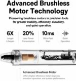 HOTO SNAPBLOQ R-A04 Mini Rotary Tool Kit, Cordless or Corded, Brushless Precisio... - Image 3