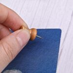 50 Pcs Wooden Push Pins, Decorative Thumb Tacks, Push Pins for Cork Board Head P... - Image 6