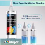 Printhead Cleaning Kit for Epson, 250ml Printer Cleaning kit for HP, Print Head ... - Image 3