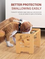 Vantic Elevated Dog Bowls, Adjustable Raised Dog Bowl Stand for Small Puppy and ... - Image 5