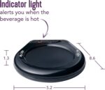 Mr. Coffee Mug Warmer for Coffee and Tea Portable Cup Warmer for Travel Office D... - Image 4