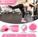 SINYWAY Barbell Pad Set for Squat,10 PCS Hip Thrusts Workout Foam Weight Lifting... - Image 5