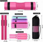 SINYWAY Barbell Pad Set for Squat,10 PCS Hip Thrusts Workout Foam Weight Lifting... - Image 7