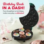 Dash Express Mini Donut Maker - Homemade Dessert Maker - Features Double-Sided, ... - Image 8