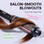 Wavytalk Thermal Brush, 1 1/2 inch Heated Round Brush with Detachable Head, Velv... - Image 4