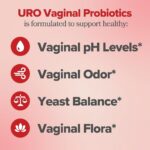 O Positiv URO Vaginal Probiotics for Women pH Balance with Prebiotics & Lactobac... - Image 4