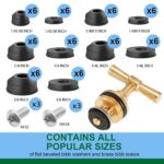 37 Sizes 1075Pcs 3-in-1 Home Universal Rubber Washers Assortment Kit Faucet wash... - Image 4