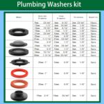 37 Sizes 1075Pcs 3-in-1 Home Universal Rubber Washers Assortment Kit Faucet wash... - Image 8