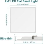 kadision 2x2 LED Flat Panel Light, 50W/45W/40W/30W/25W Adjustable, 5000K/4000K/3... - Image 8