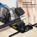 4Amp Mini Circular Saw Corded, 3500RPM Compact Saw with Laser Guide, Rip Guide, ... - Image 8