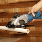 4Amp Mini Circular Saw Corded, 3500RPM Compact Saw with Laser Guide, Rip Guide, ... - Image 10