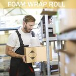12"x 70' Foam Wrap Rolls for Moving Packing Foam Roll Packing Materials Shipping... - Image 6