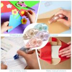 4 Pack Double Sided Tape Roller, Scrapbook Supplies, Glue Tape Roller for Crafts... - Image 6