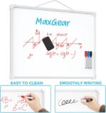 MaxGear Double-Sided Dry Erase Board for Wall, 16"x12" Hanging Whiteboard | Smal... - Image 6