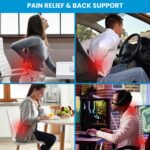 Lumbar Support Pillow for Office Chair, Office Home Essentials,Gifts for Mom,Dad... - Image 3