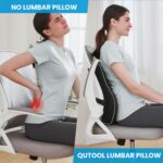 Lumbar Support Pillow for Office Chair, Office Home Essentials,Gifts for Mom,Dad... - Image 4