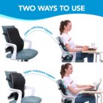 Lumbar Support Pillow for Office Chair, Office Home Essentials,Gifts for Mom,Dad... - Image 6